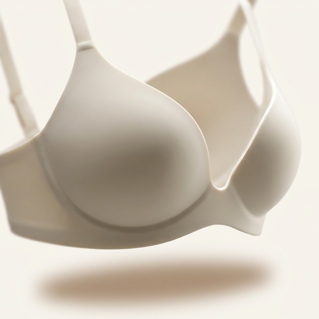 Soutien-gorge Surlane – gros plan bonnet décolleté plongeant