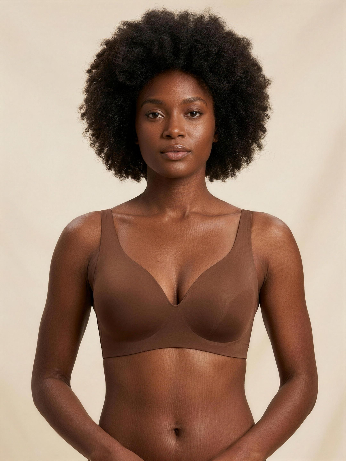 Soutien-gorge Surlane – café – face